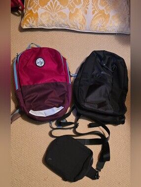 Excursion Bag Bundle  2 Mini Backpacks And 1 Sling Bag